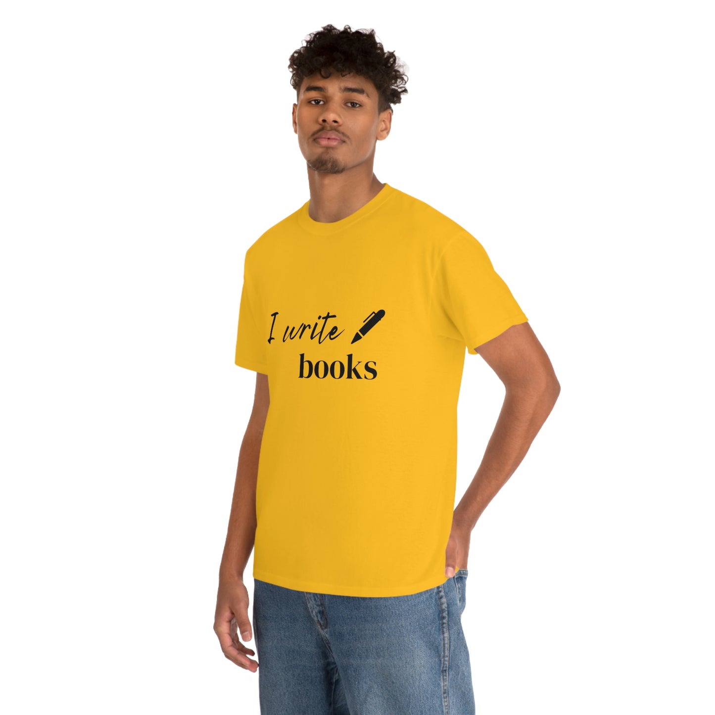I Write Books Unisex Heavy Cotton Tee