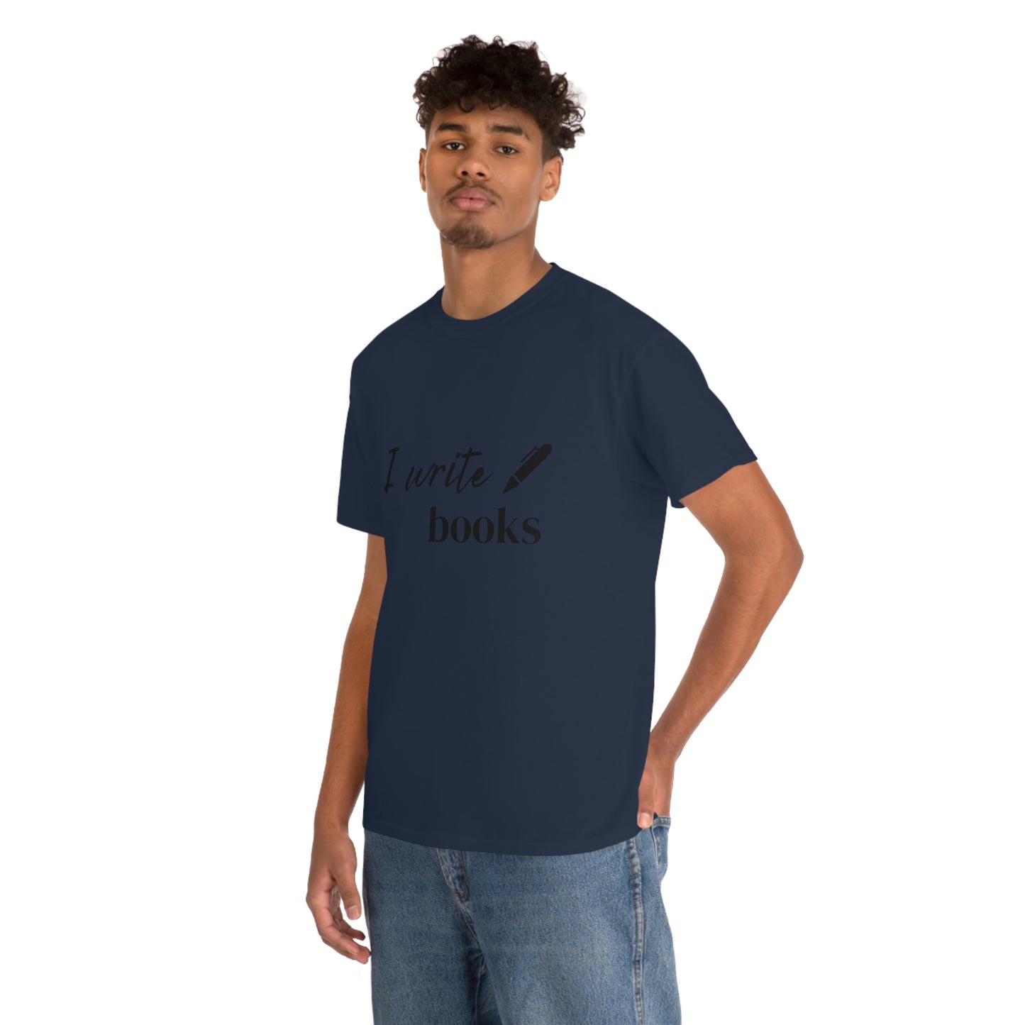 I Write Books Unisex Heavy Cotton Tee
