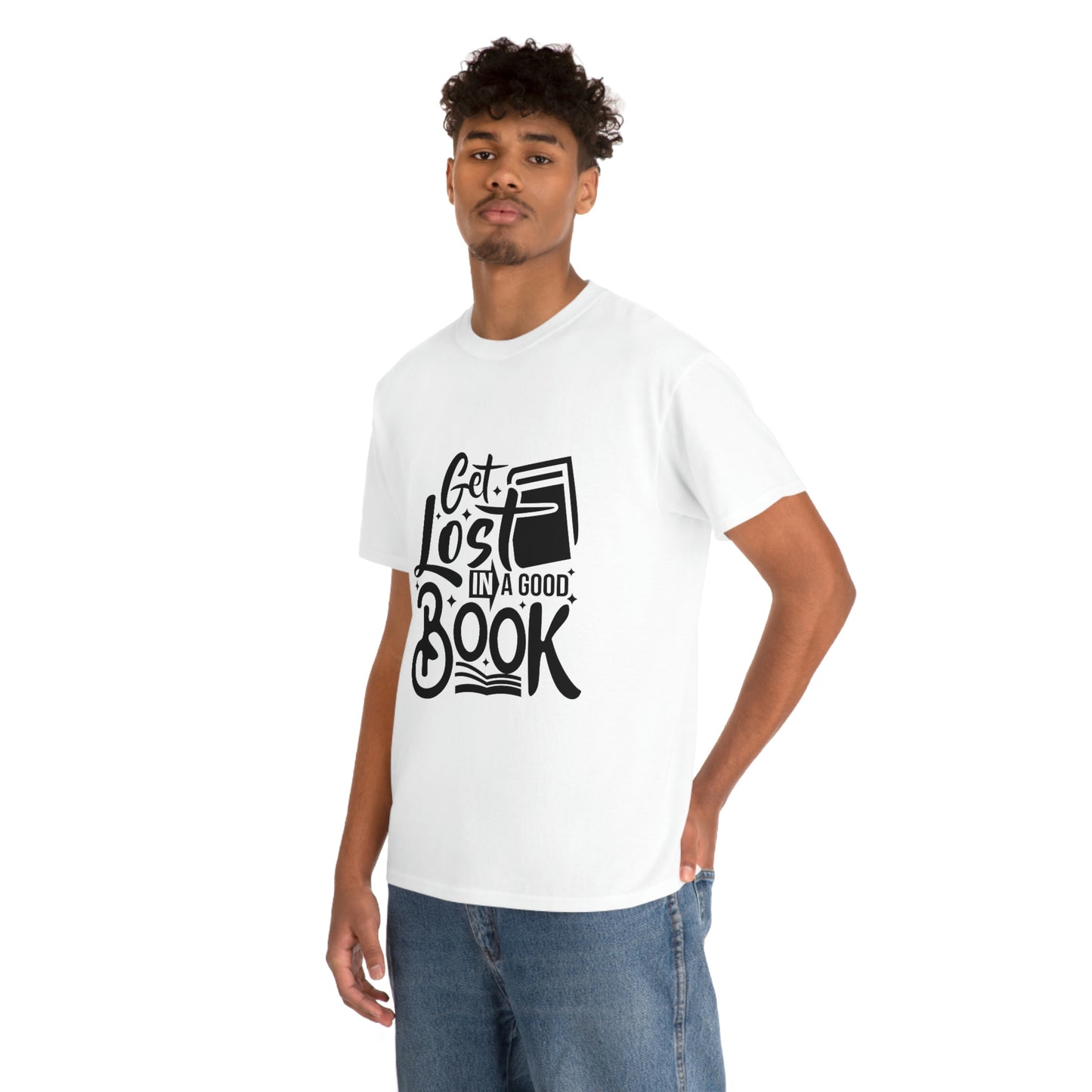 Get Lost in a Book Unisex Heavy Cotton Tee