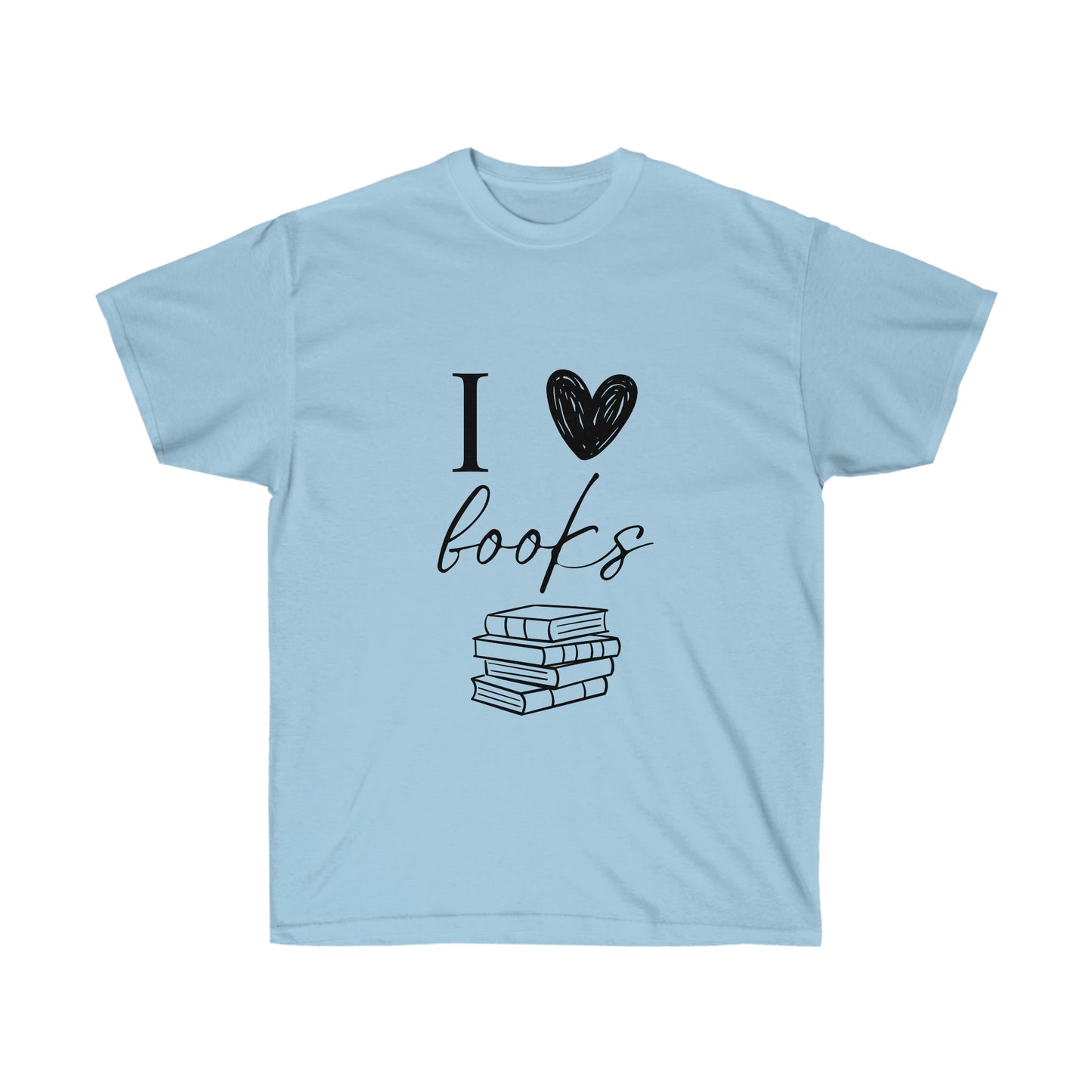 I Love Books Unisex Ultra Cotton Tee