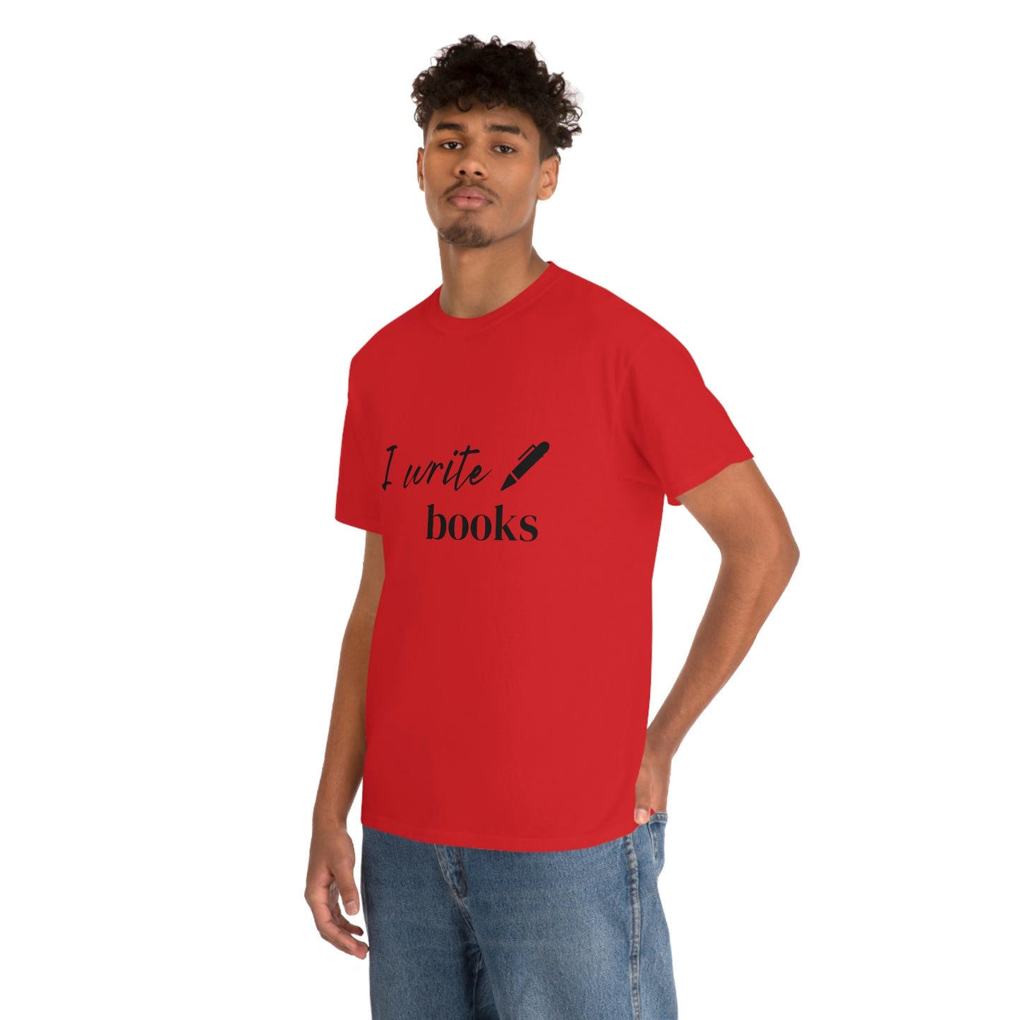 I Write Books Unisex Heavy Cotton Tee
