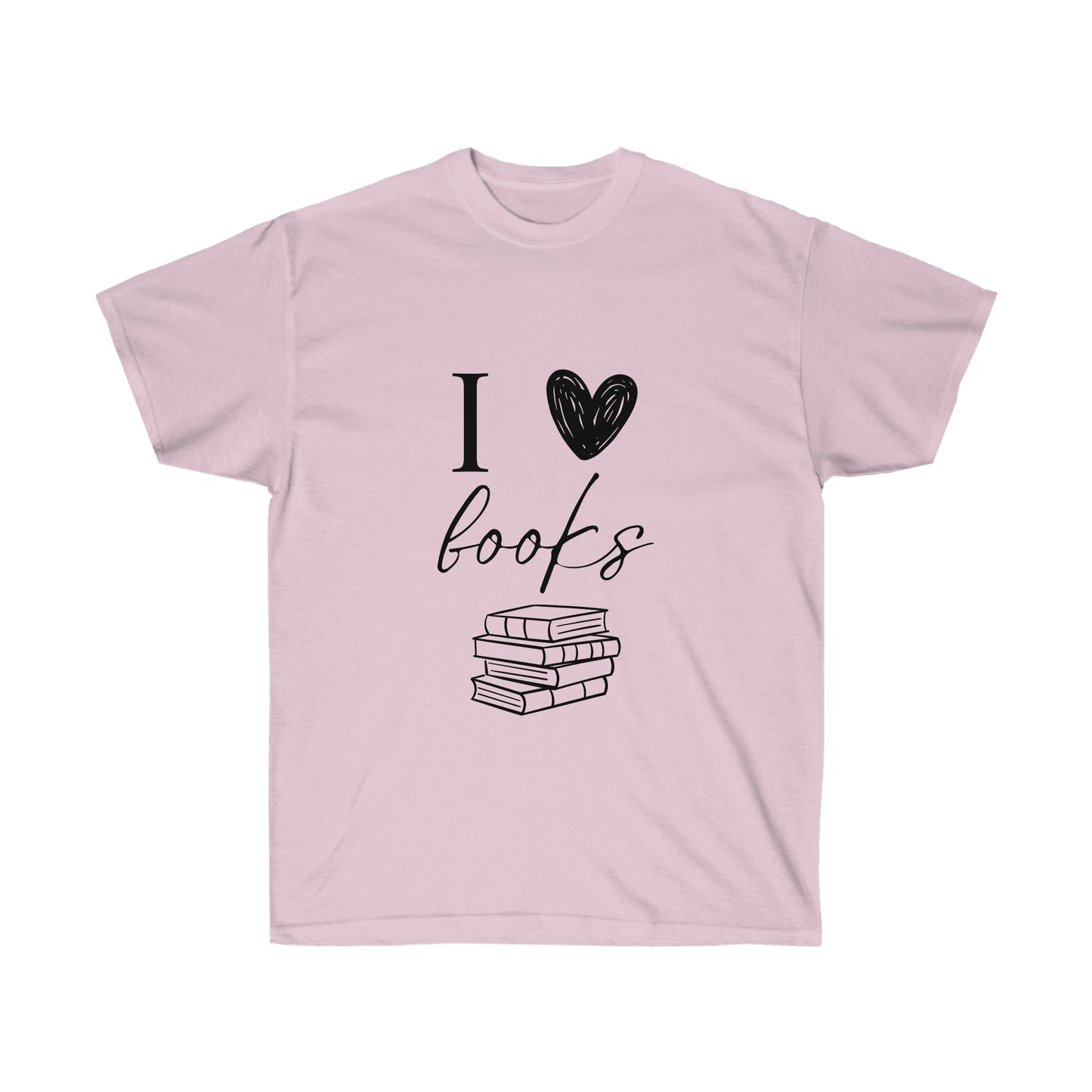 I Love Books Unisex Ultra Cotton Tee