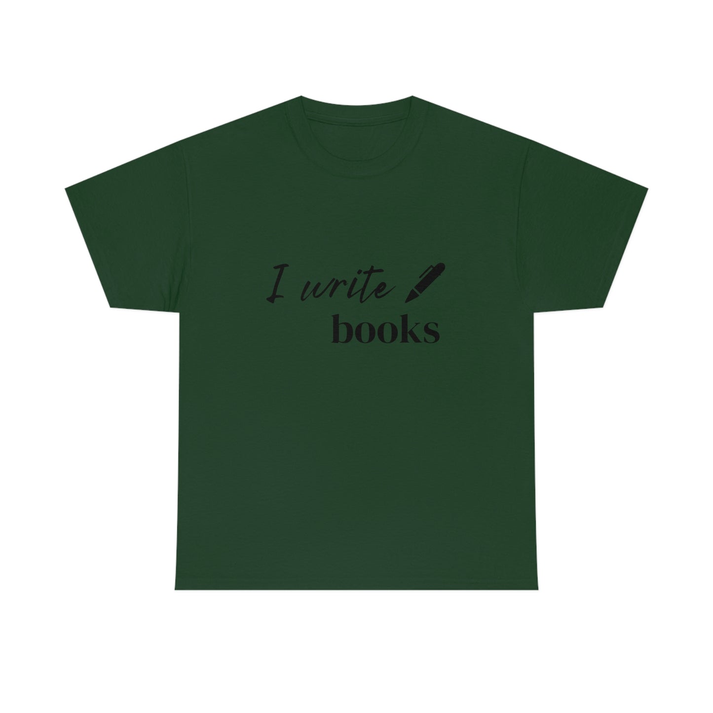 I Write Books Unisex Heavy Cotton Tee