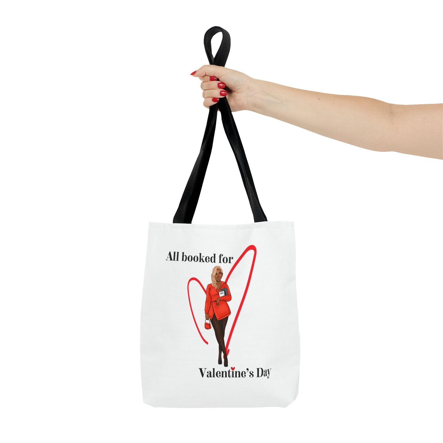 All Booked for Valentines Day Tote Bag