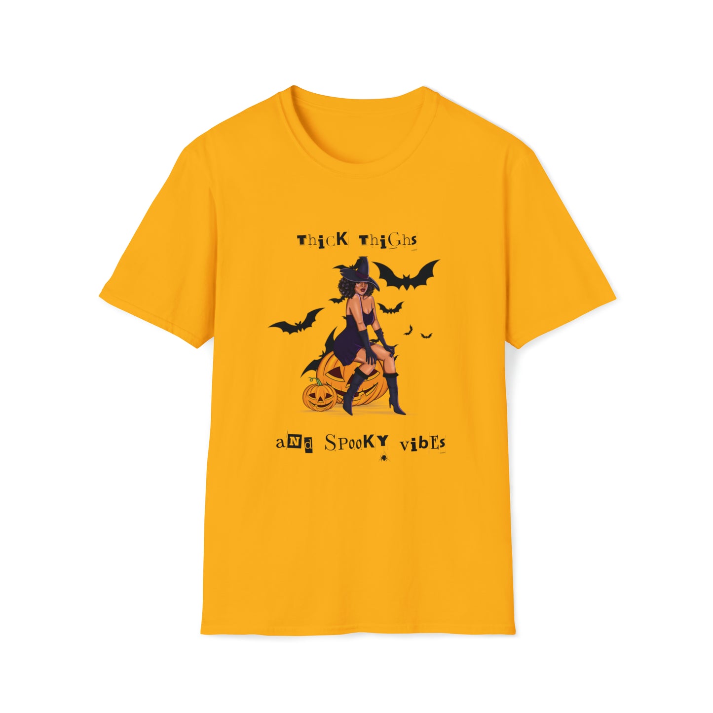 Thick Thighs Save Lies Unisex Softstyle T-Shirt