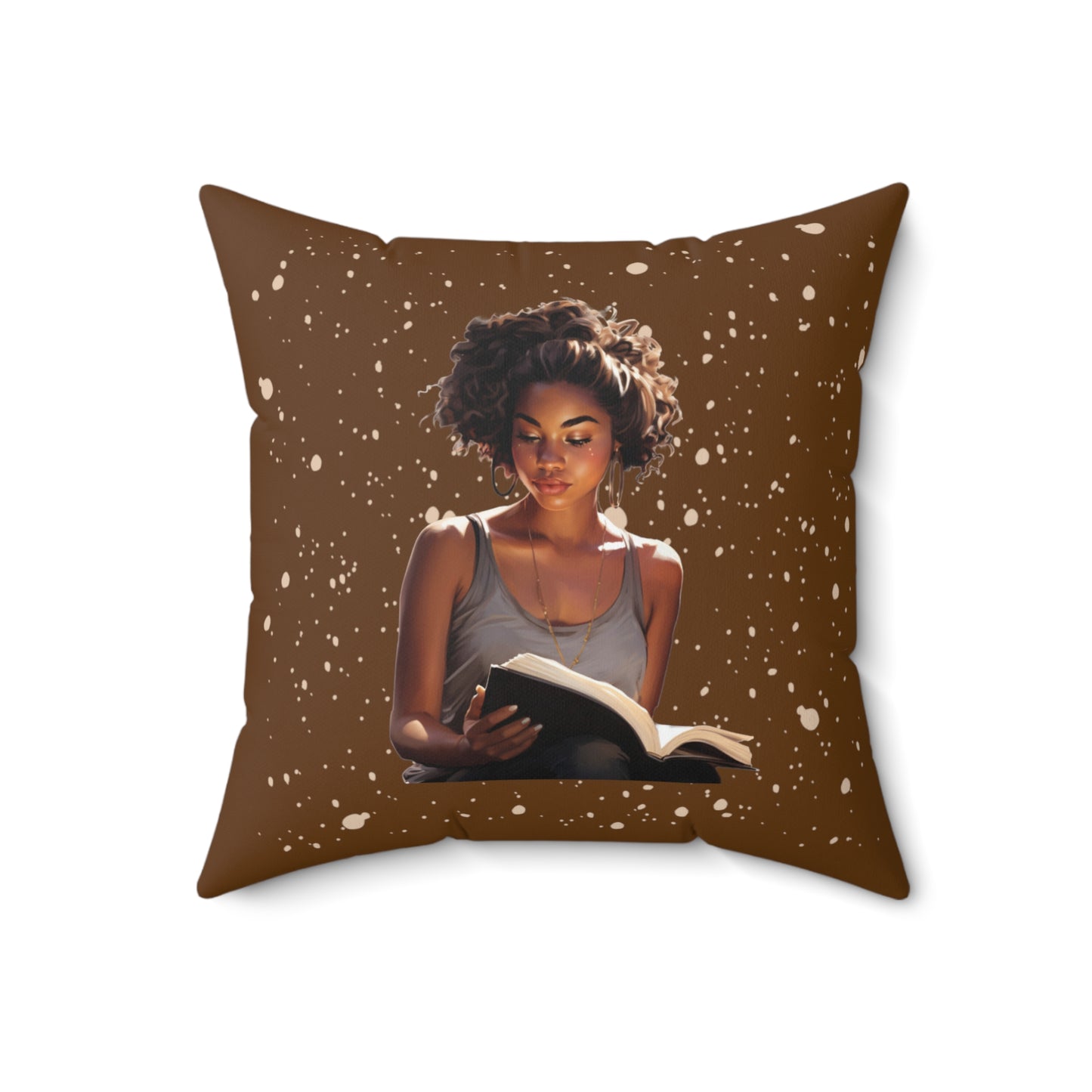 Spun Polyester Square Pillow