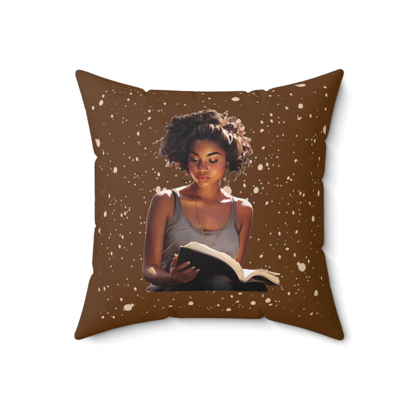 Spun Polyester Square Pillow
