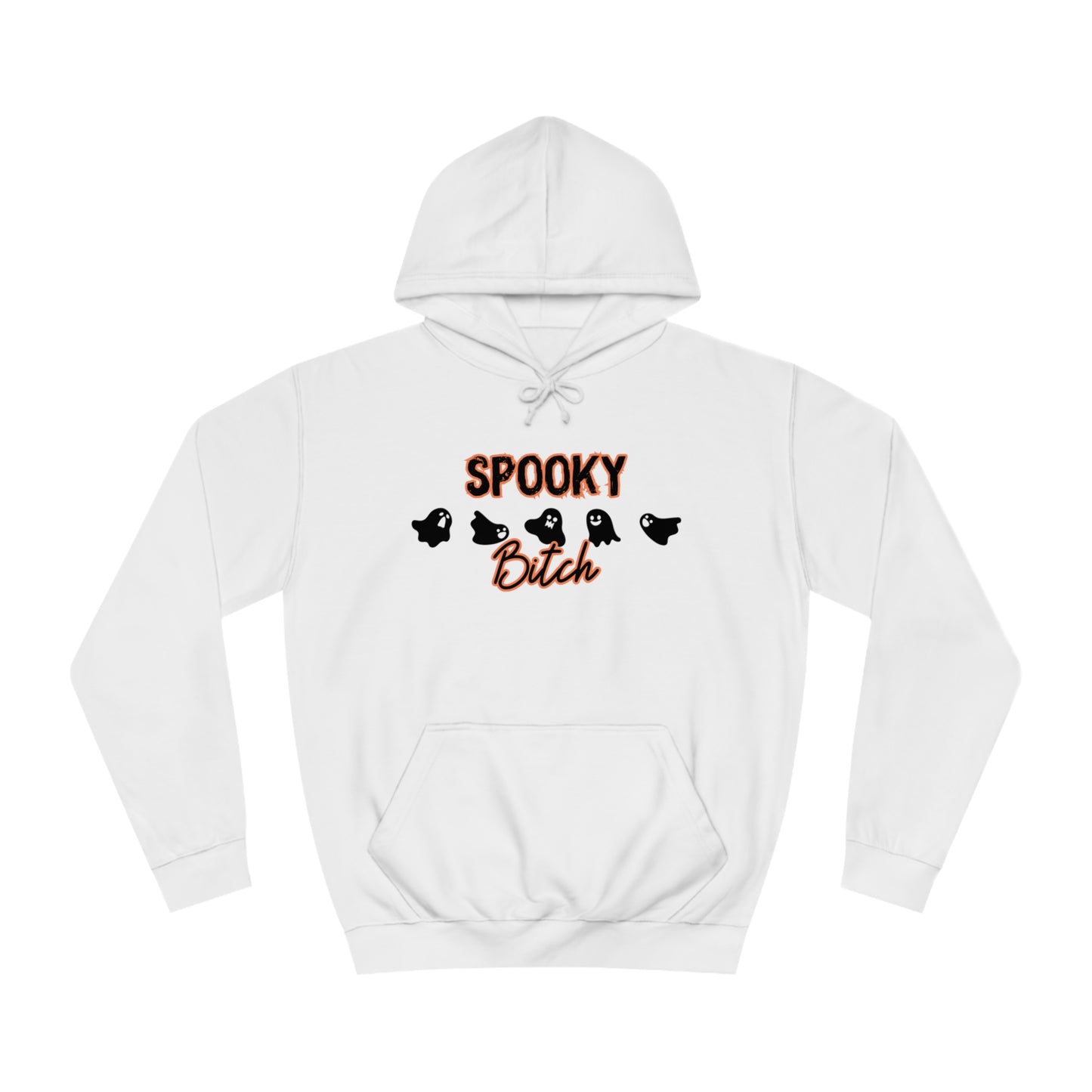 Spooky Bitch Unisex College Hoodie
