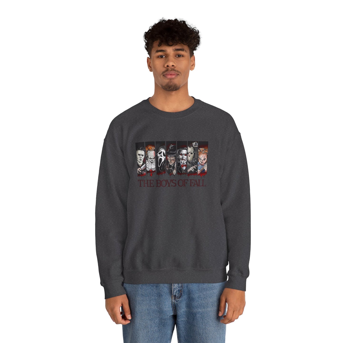 The Boys of Fall Unisex Heavy Blend™ Crewneck Sweatshirt