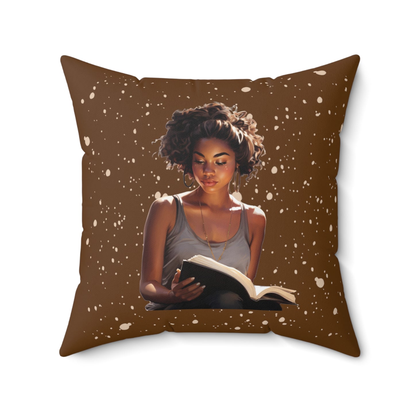 Spun Polyester Square Pillow