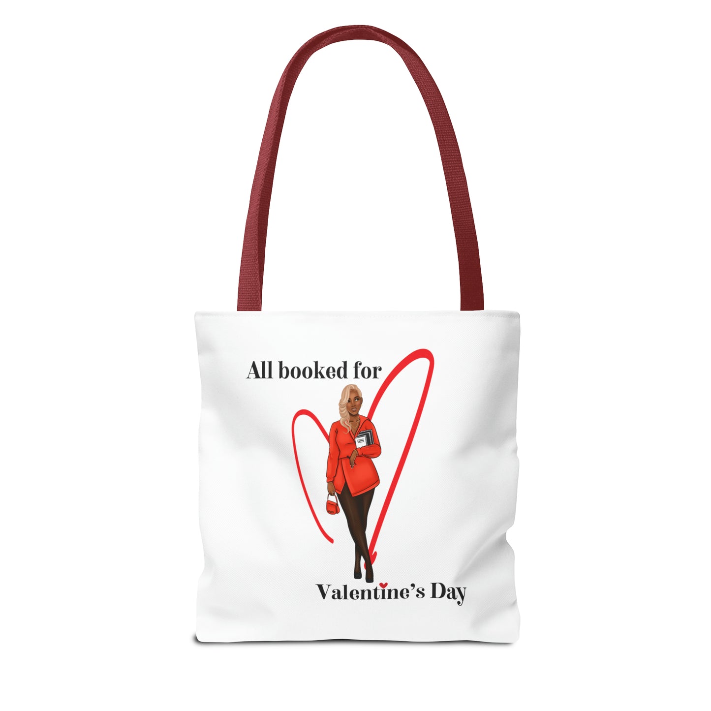 All Booked for Valentines Day Tote Bag