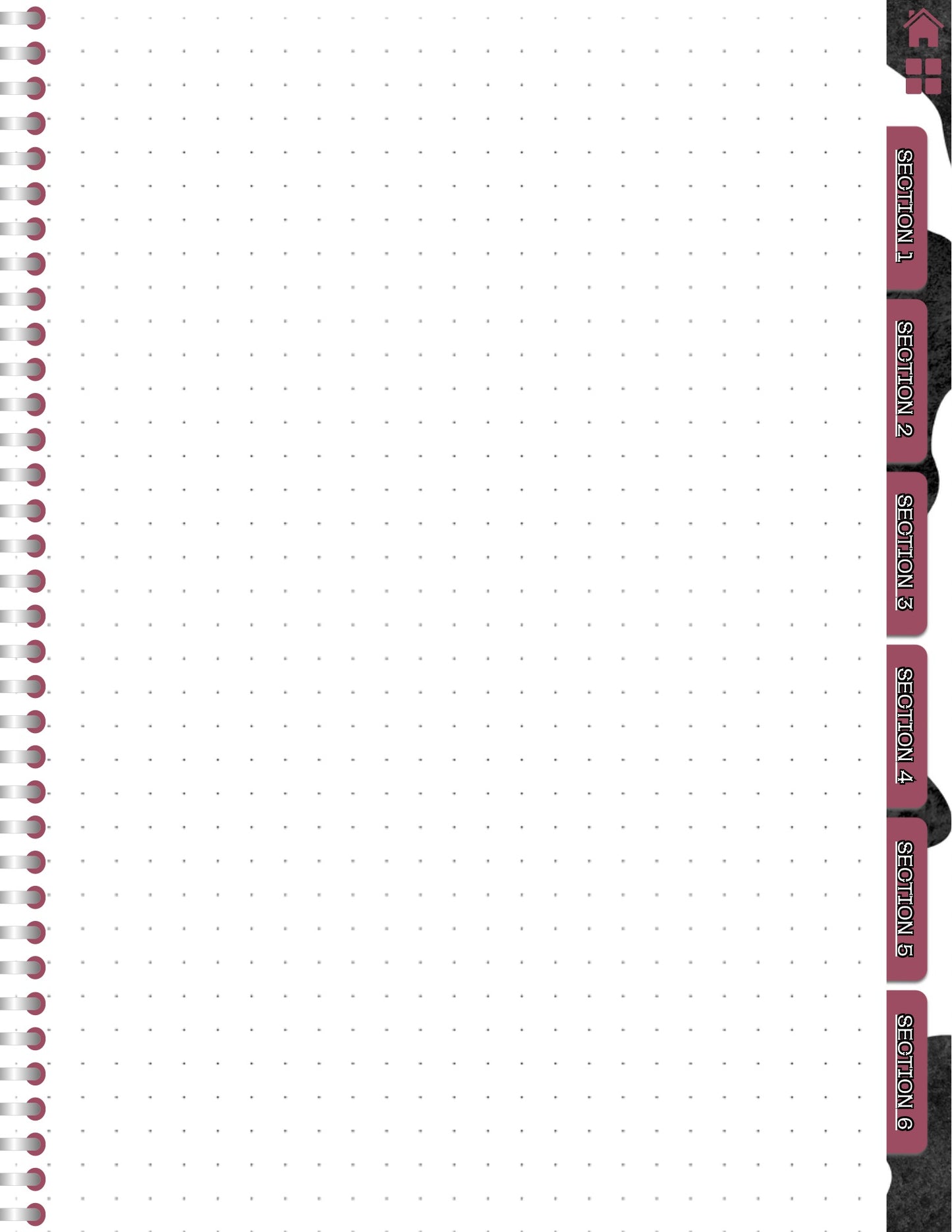 Melanin/Cow Print Digital Notebook