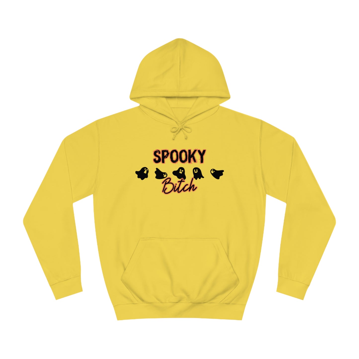 Spooky Bitch Unisex College Hoodie