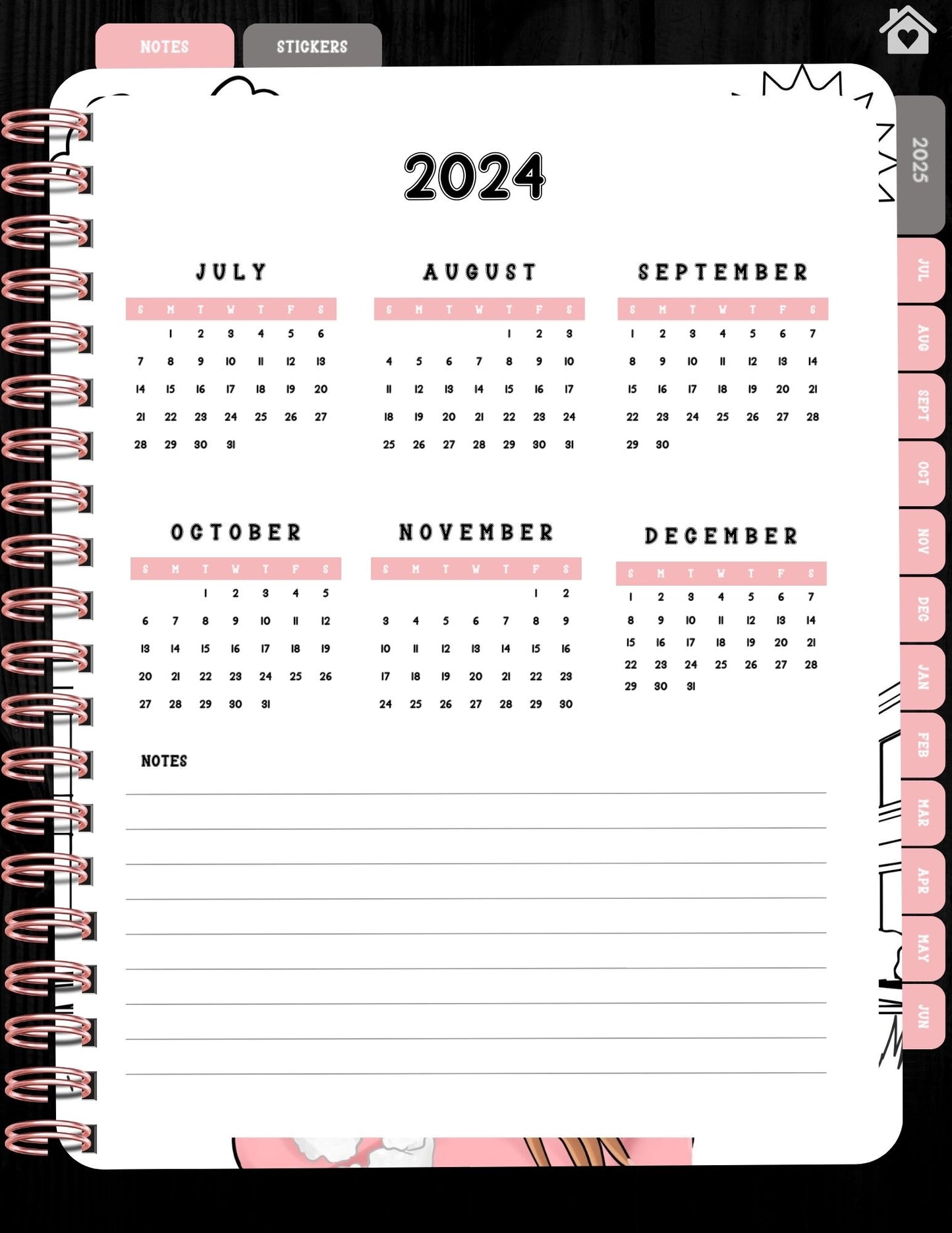 2024-2025 DIGITAL TEACHER PLANNER