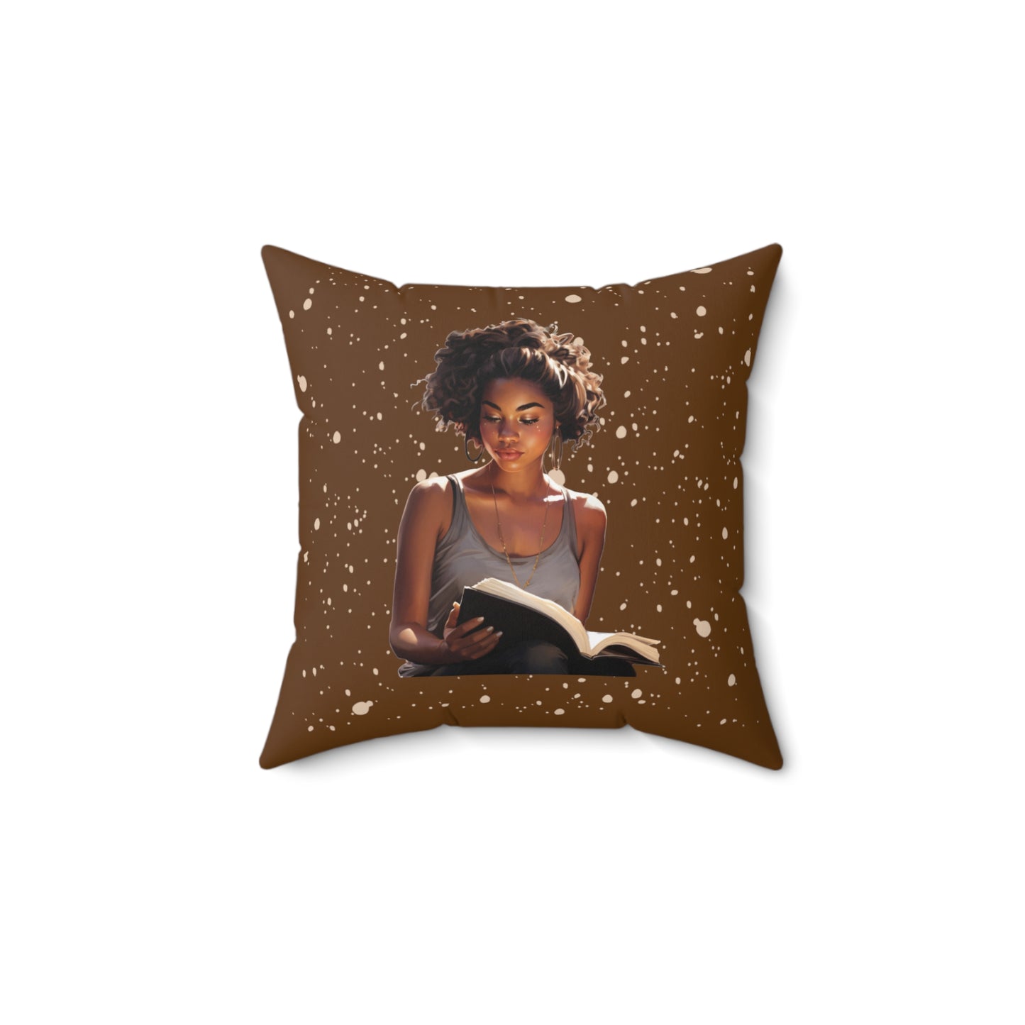 Spun Polyester Square Pillow