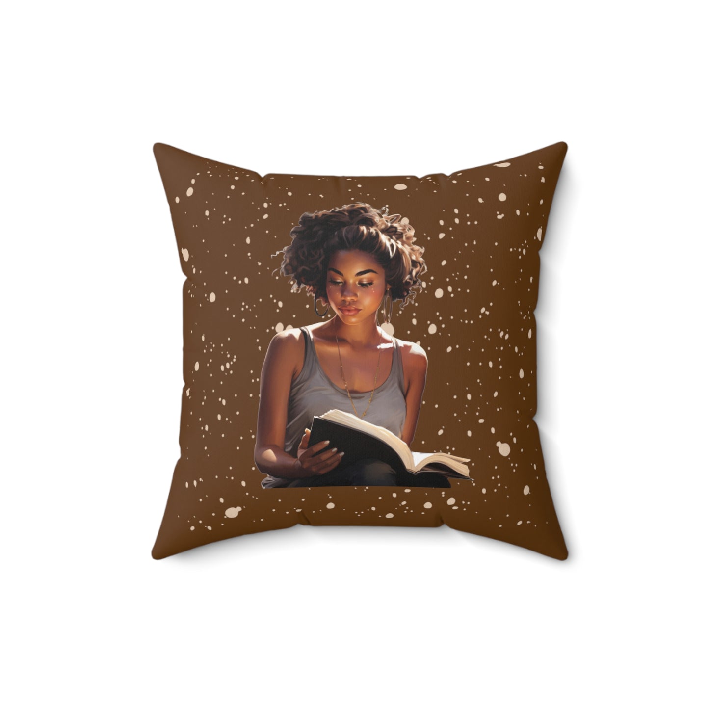 Spun Polyester Square Pillow