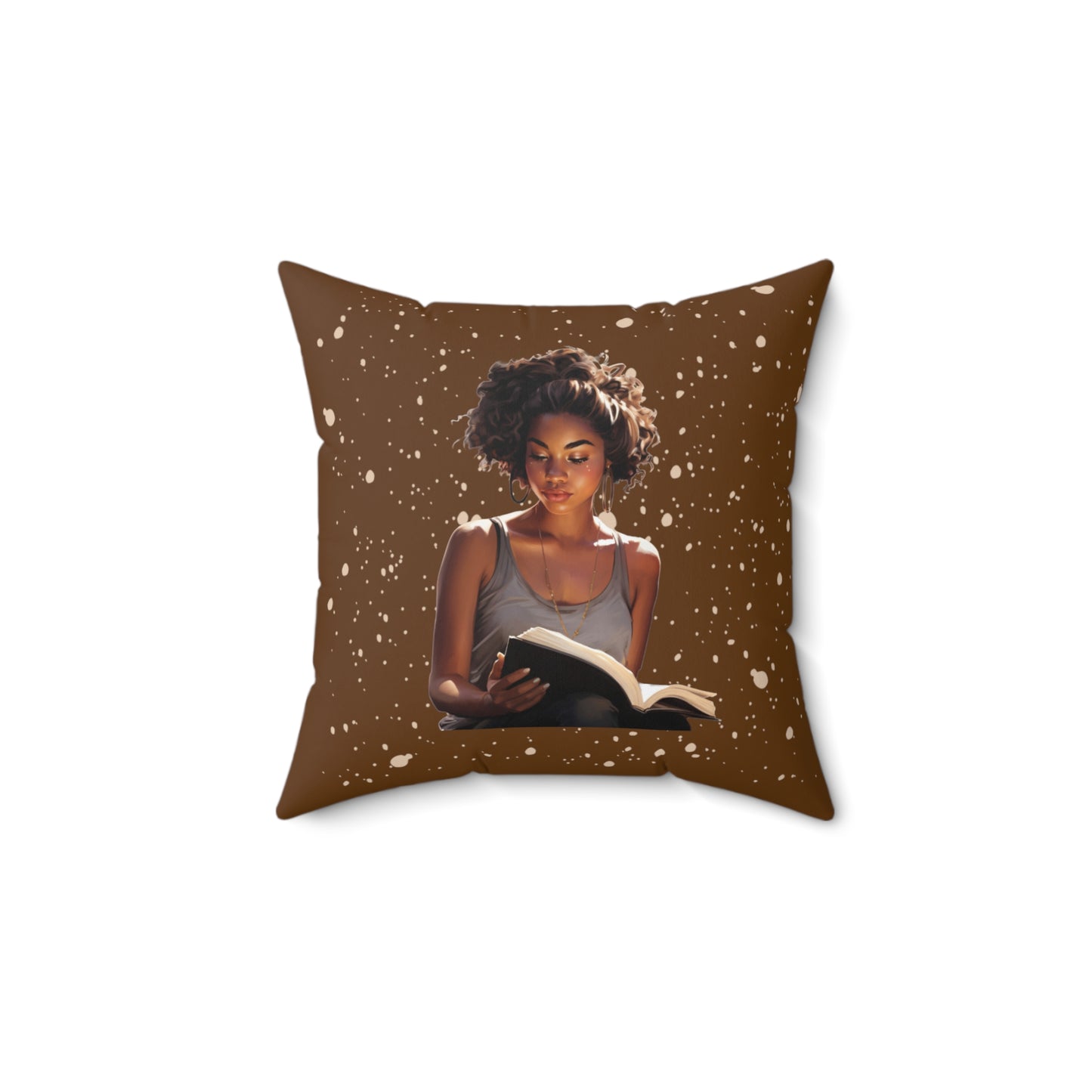 Spun Polyester Square Pillow