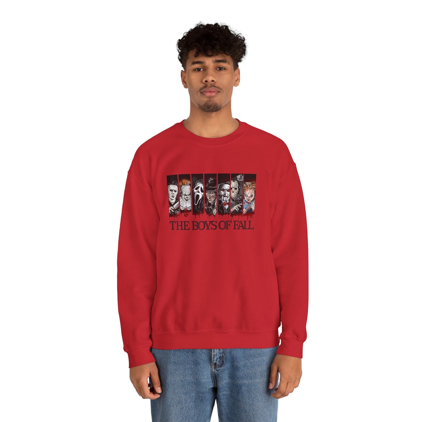 The Boys of Fall Unisex Heavy Blend™ Crewneck Sweatshirt