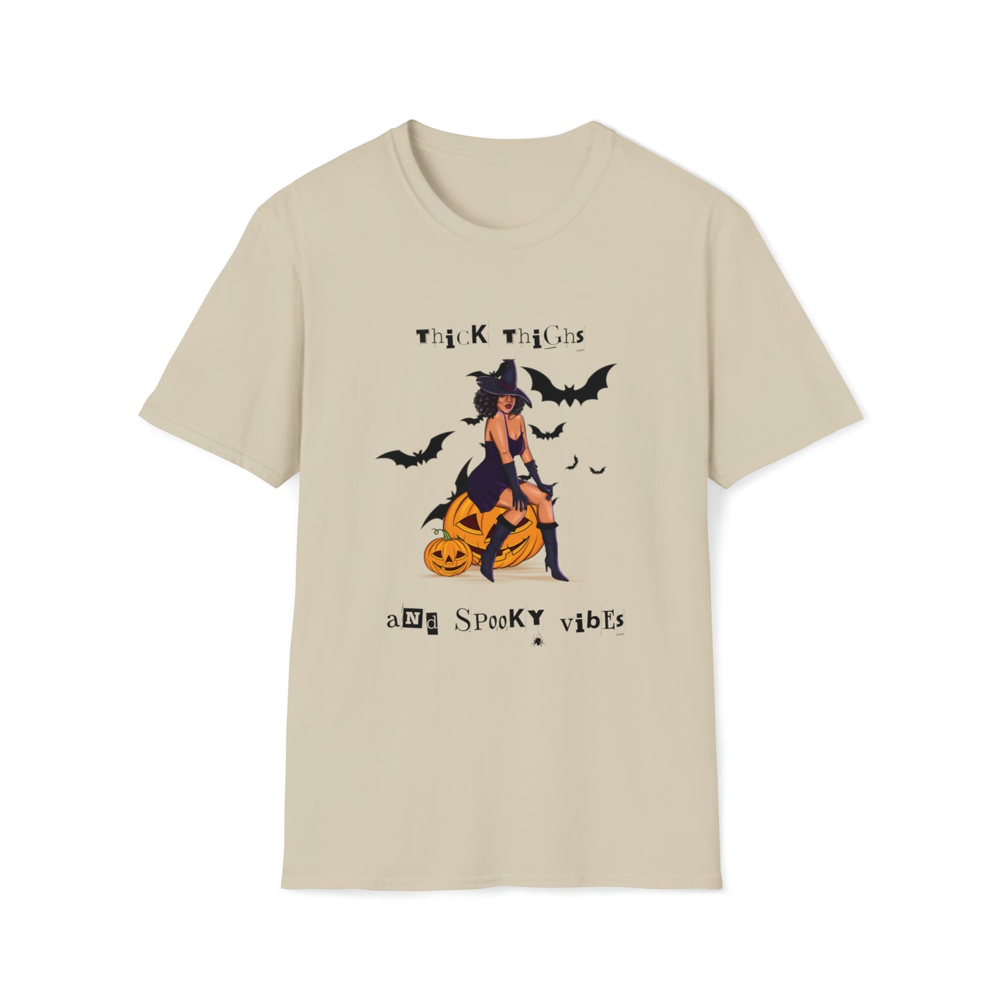 Thick Thighs Save Lies Unisex Softstyle T-Shirt