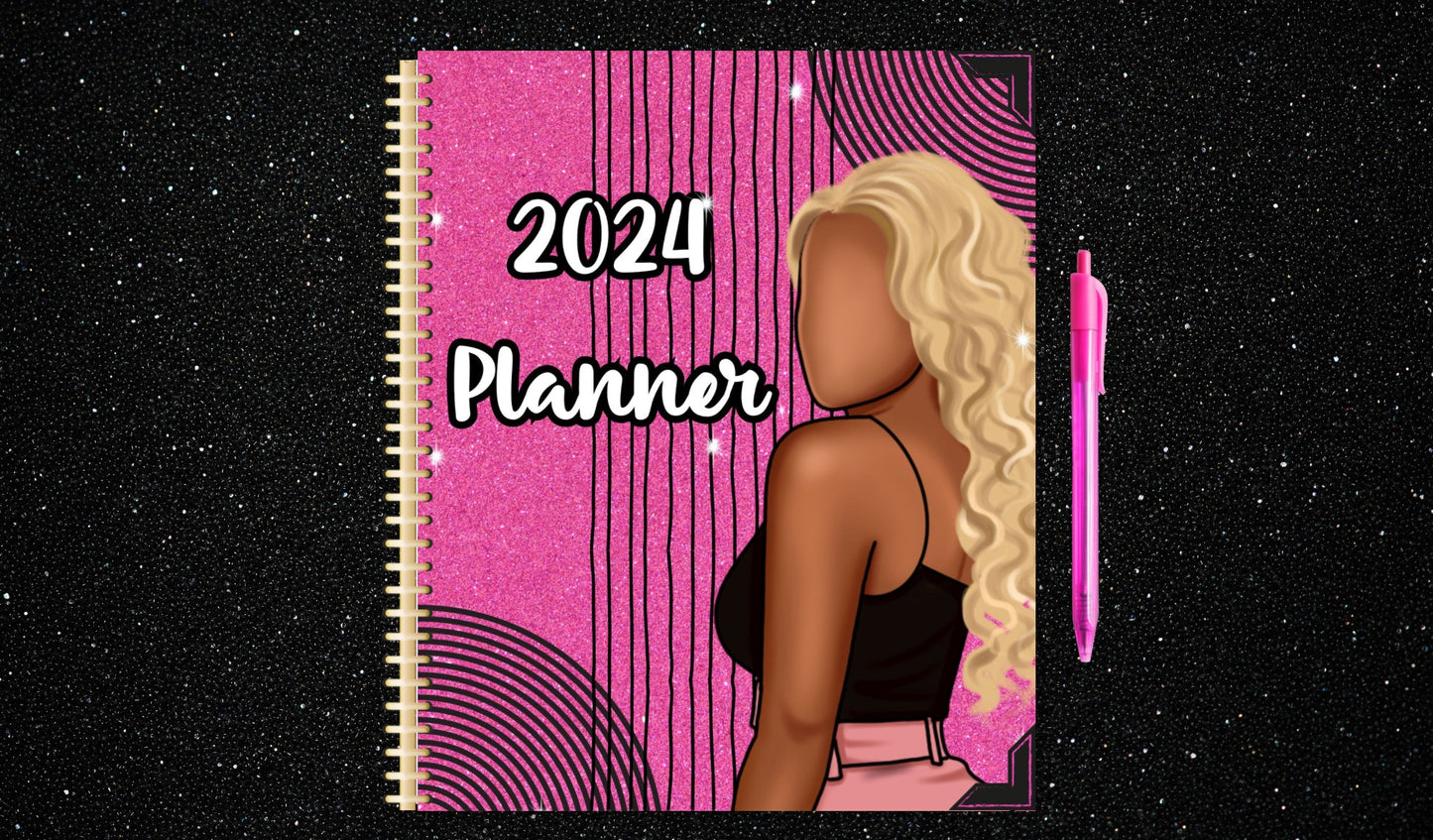 2024 Undated Digital Planner (Landscape)