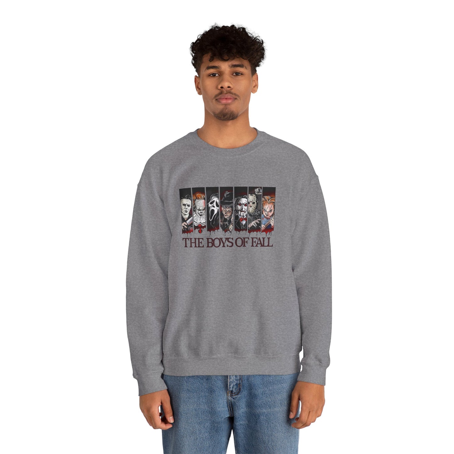 The Boys of Fall Unisex Heavy Blend™ Crewneck Sweatshirt