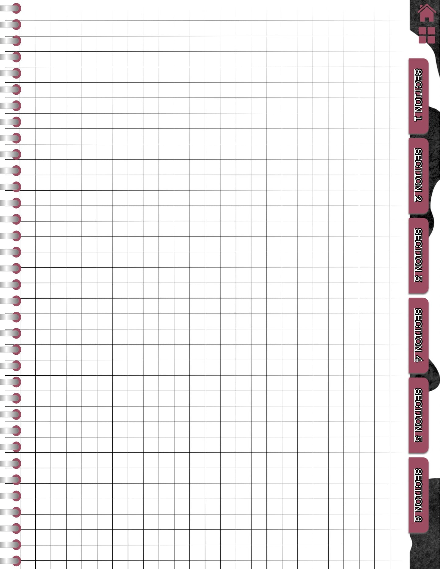 Melanin/Cow Print Digital Notebook