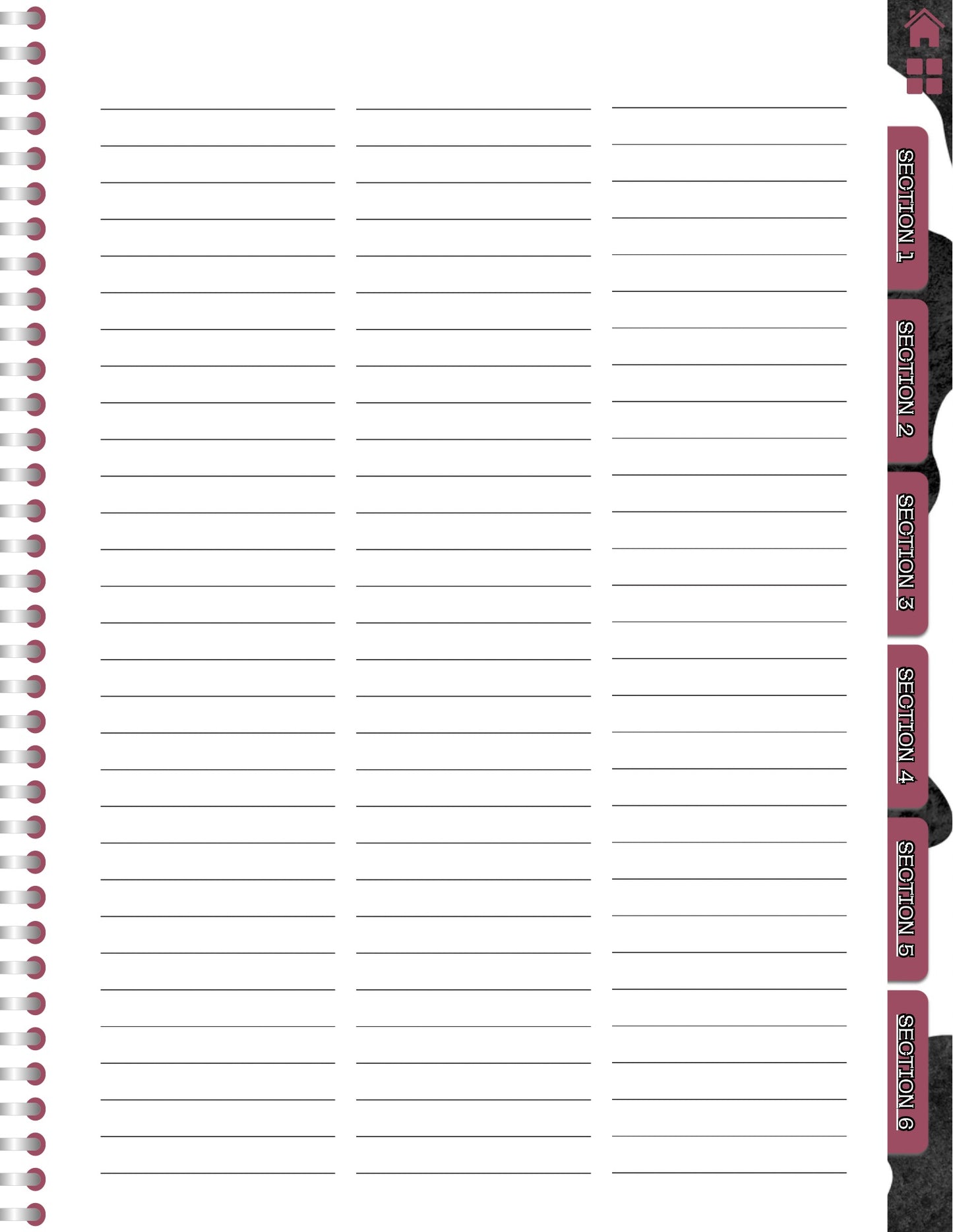 Melanin/Cow Print Digital Notebook