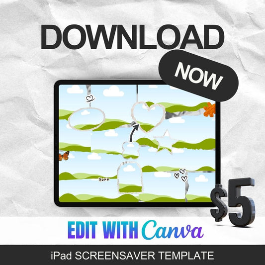 iPad Wallpaper Template (Landscape)