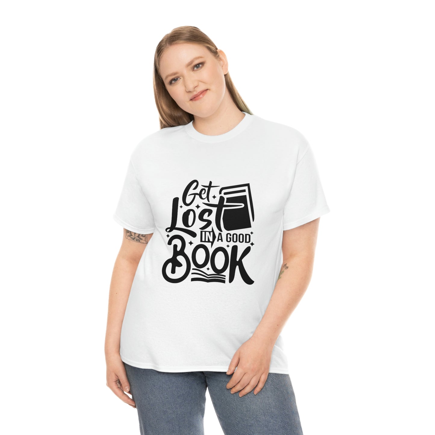 Get Lost in a Book Unisex Heavy Cotton Tee