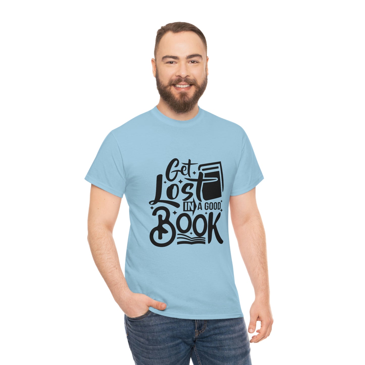 Get Lost in a Book Unisex Heavy Cotton Tee