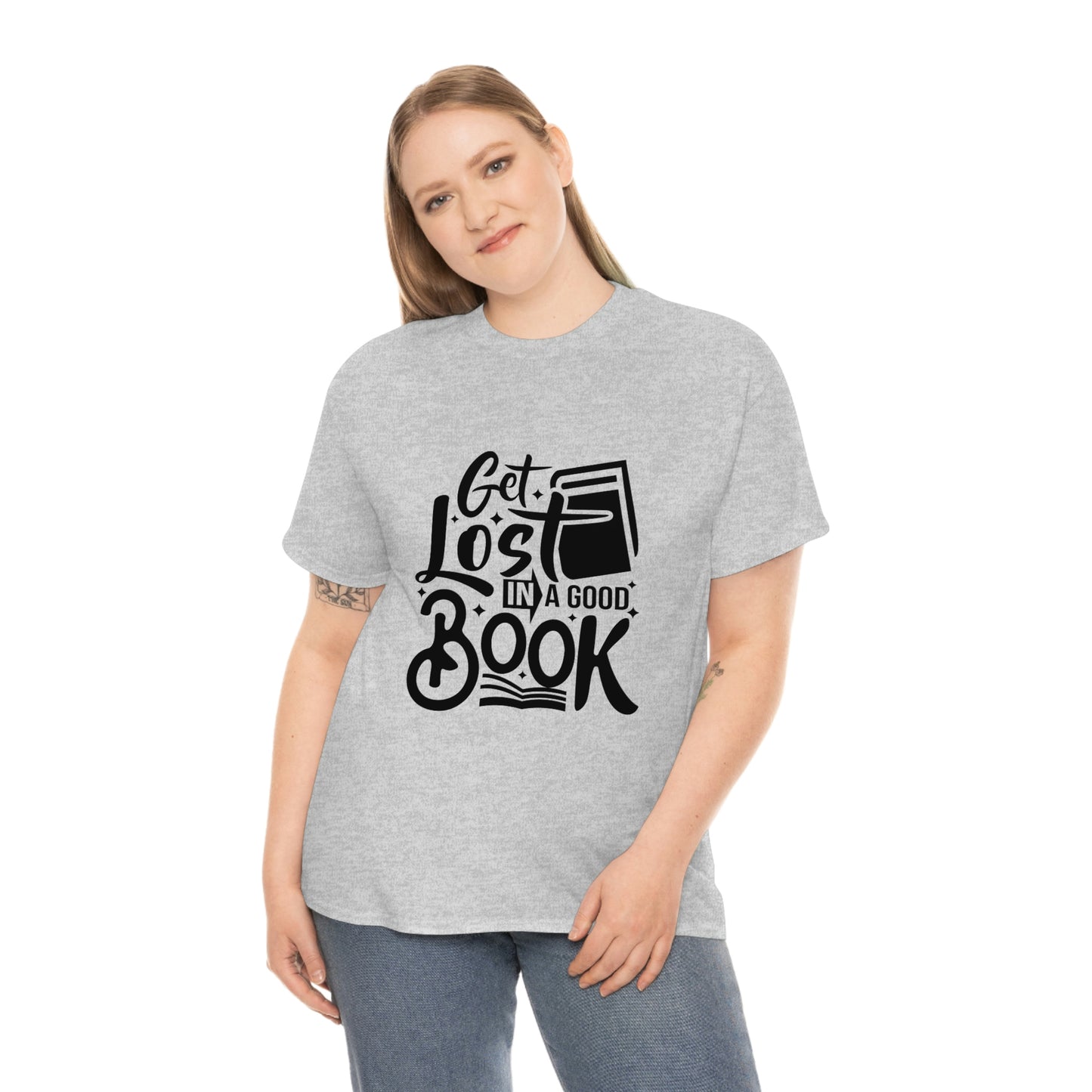 Get Lost in a Book Unisex Heavy Cotton Tee