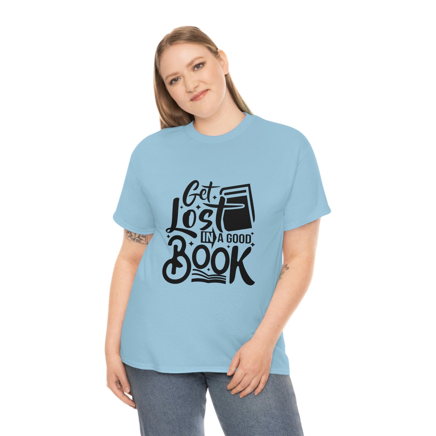 Get Lost in a Book Unisex Heavy Cotton Tee