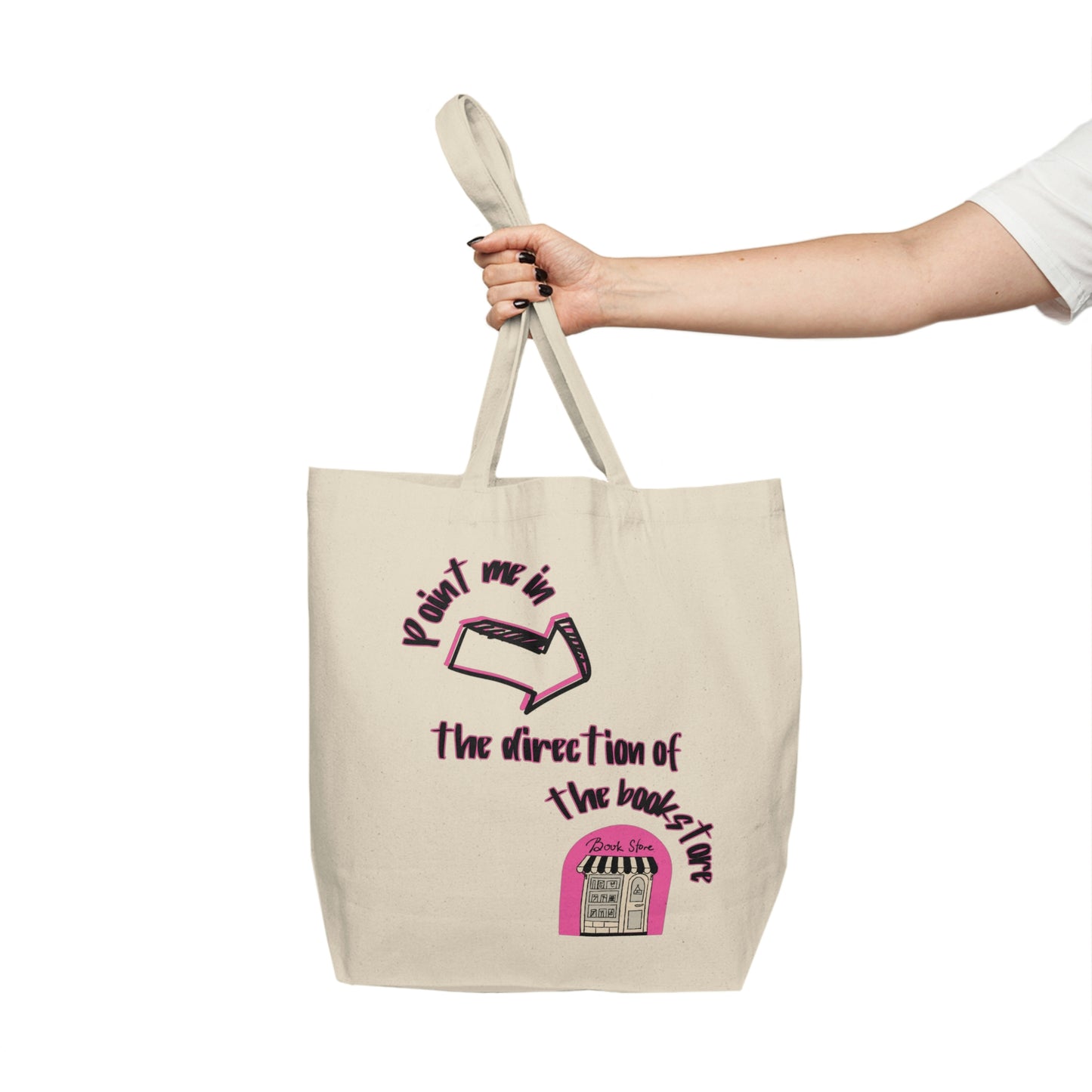 Canvas Shopping Tote