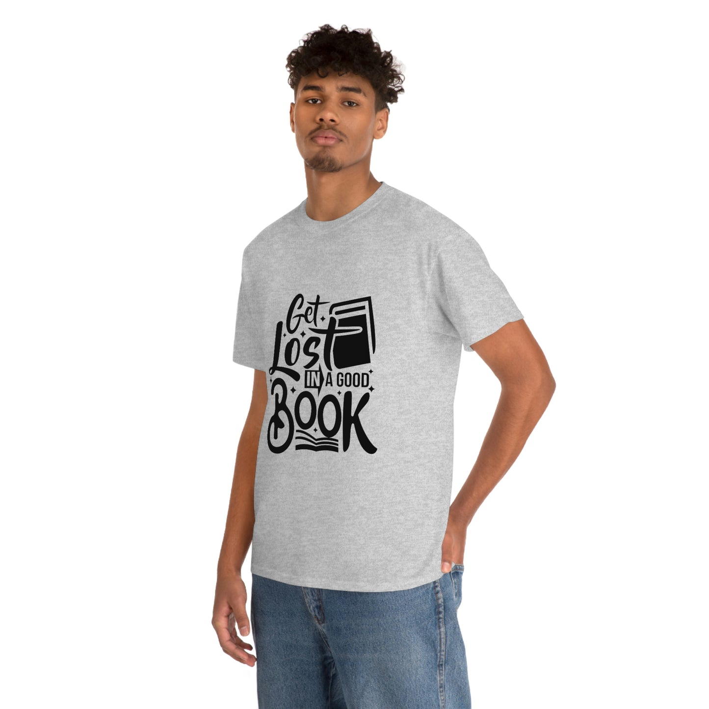 Get Lost in a Book Unisex Heavy Cotton Tee