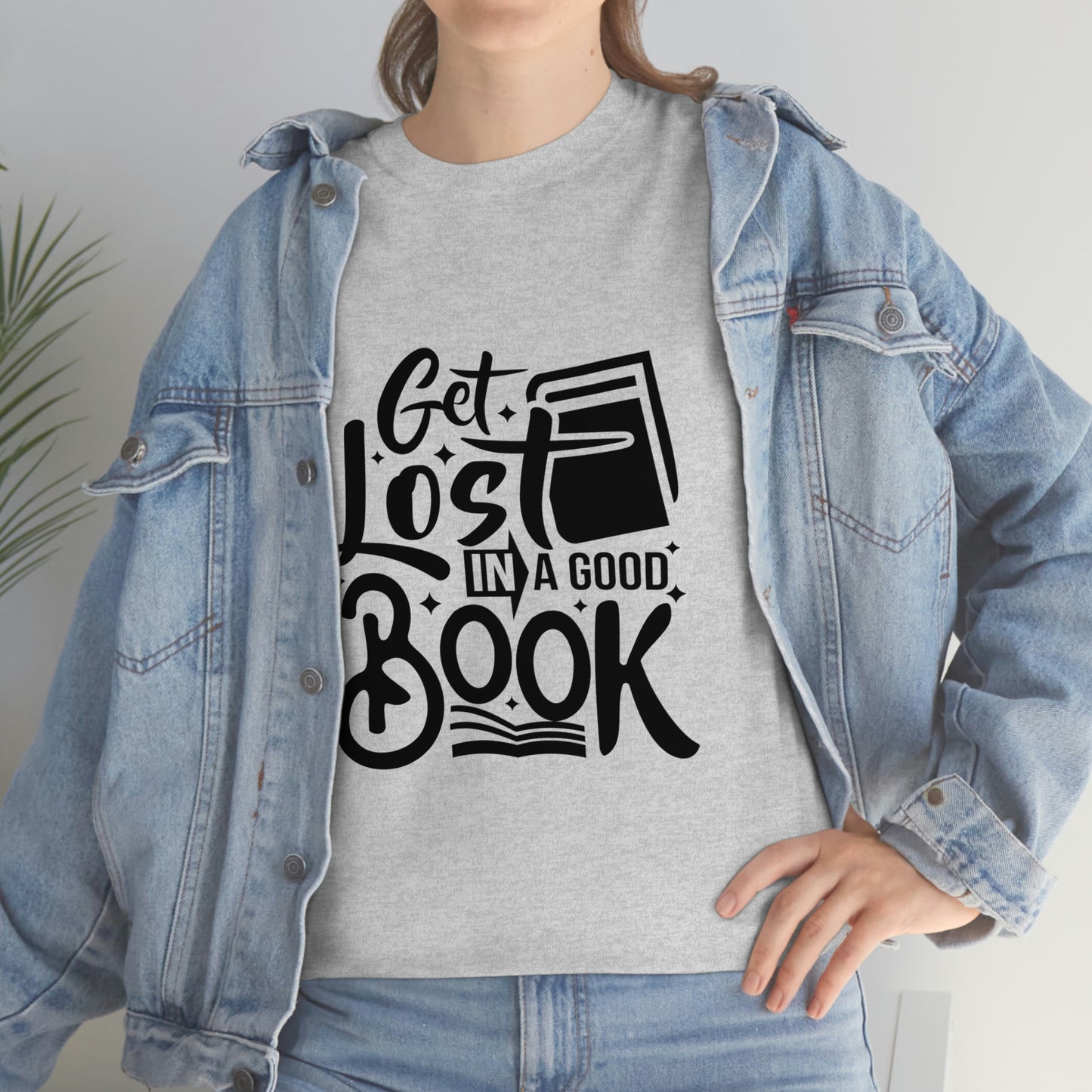 Get Lost in a Book Unisex Heavy Cotton Tee