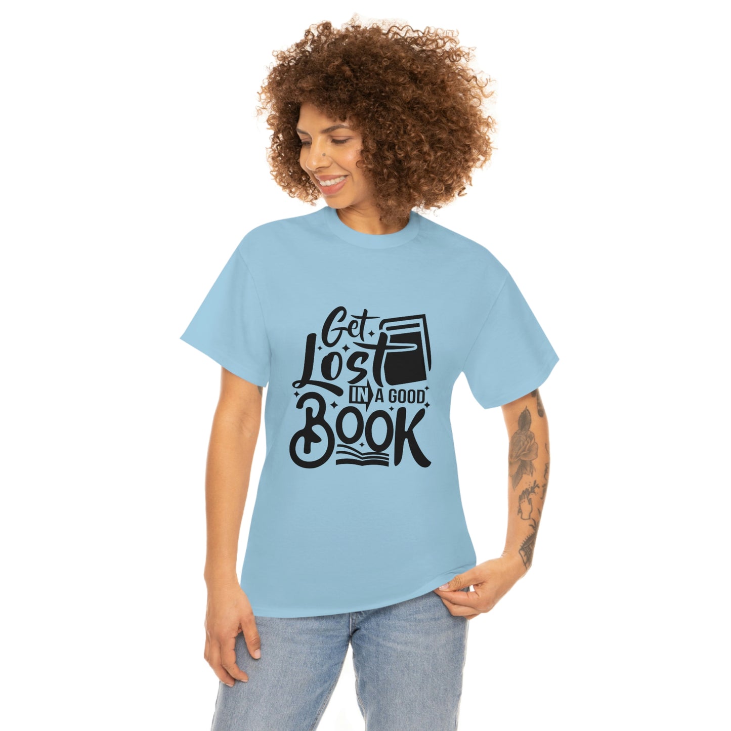 Get Lost in a Book Unisex Heavy Cotton Tee